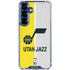 NBA Utah Jazz Split Canvas Galaxy S25 Clear Case