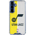 NBA Utah Jazz Split Canvas Galaxy S25 Plus Clear Case