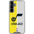 NBA Utah Jazz Split Canvas Galaxy S26 Plus Clear Case