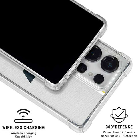 NBA Utah Jazz Split Canvas Galaxy S26 Ultra Clear Case