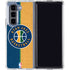 NBA Utah Jazz Split Canvas Galaxy Z Fold5 5G Clear Case