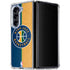 NBA Utah Jazz Split Canvas Galaxy Z Fold5 5G Clear Case