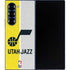 NBA Utah Jazz Split Canvas Galaxy Z Fold6 Skin