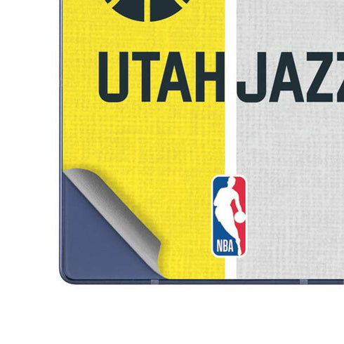 NBA Utah Jazz Split Canvas Galaxy Z Fold6 Skin