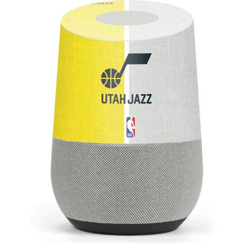 NBA Utah Jazz Split Canvas Google Home Skin