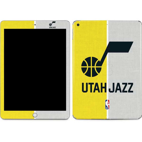 NBA Utah Jazz Split Canvas Apple iPad Skin