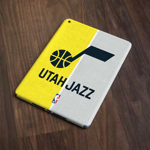 NBA Utah Jazz Split Canvas Apple iPad Skin