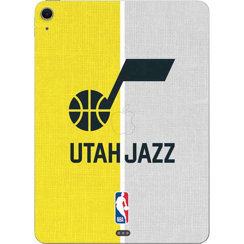 NBA Utah Jazz Split Canvas Apple iPad Air Skin