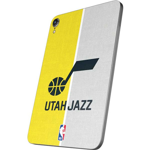 NBA Utah Jazz Split Canvas Apple iPad Mini Skin