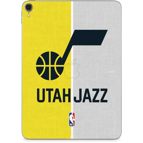 NBA Utah Jazz Split Canvas Apple iPad Pro Skin