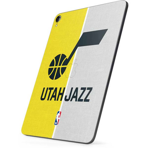 NBA Utah Jazz Split Canvas Apple iPad Pro Skin