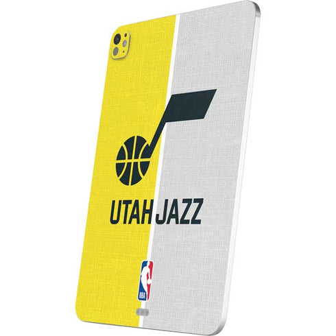 NBA Utah Jazz Split Canvas iPad Pro 13in M4 (2024) Skin