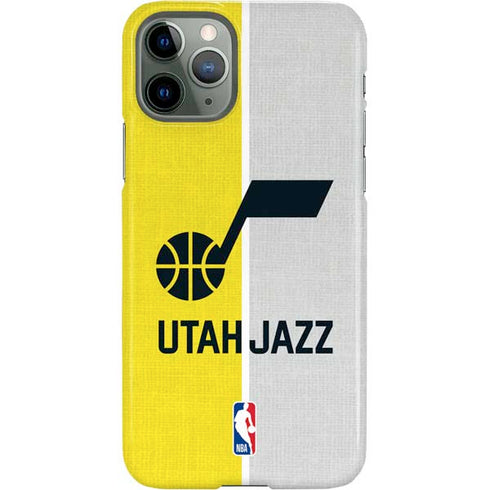 NBA Utah Jazz Split Canvas iPhone 11 Pro Lite Case