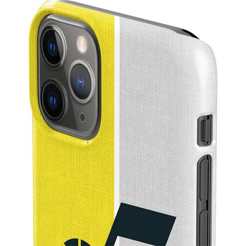 NBA Utah Jazz Split Canvas iPhone 11 Pro Lite Case