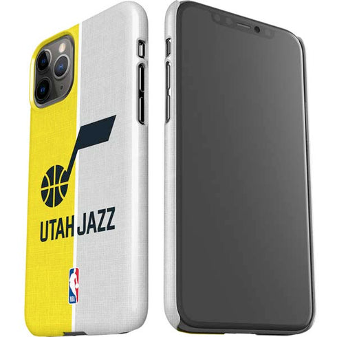 NBA Utah Jazz Split Canvas iPhone 11 Pro Lite Case