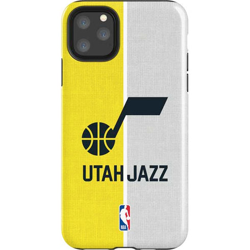 NBA Utah Jazz Split Canvas iPhone Cases