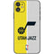 NBA Utah Jazz Split Canvas iPhone 11 Skin
