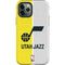 NBA Utah Jazz Split Canvas iPhone 12 Pro Impact Case