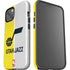 NBA Utah Jazz Split Canvas iPhone 13 Impact Case