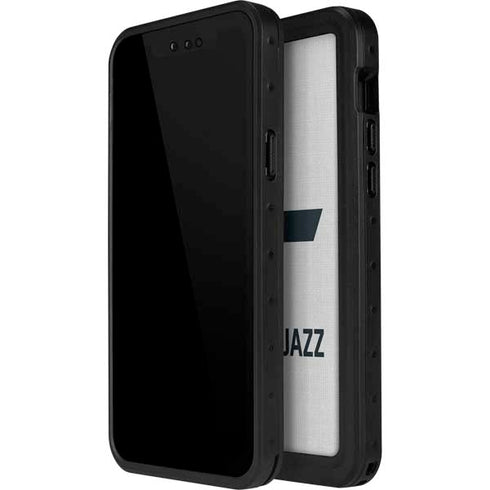 NBA Utah Jazz Split Canvas iPhone 13 Mini Waterproof Case