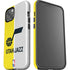 NBA Utah Jazz Split Canvas iPhone 14 Impact Case