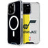 NBA Utah Jazz Split Canvas iPhone 14 Pro Max MagSafe Case