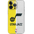 NBA Utah Jazz Split Canvas iPhone 14 Pro Skin