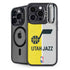 NBA Utah Jazz Split Canvas iPhone 15 Pro Max Kickstand Case