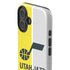 NBA Utah Jazz Split Canvas iPhone 16 Plus Impact Case