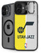 NBA Utah Jazz Split Canvas iPhone 16 Plus Kickstand Case