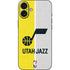 NBA Utah Jazz Split Canvas iPhone 16 Plus Skin