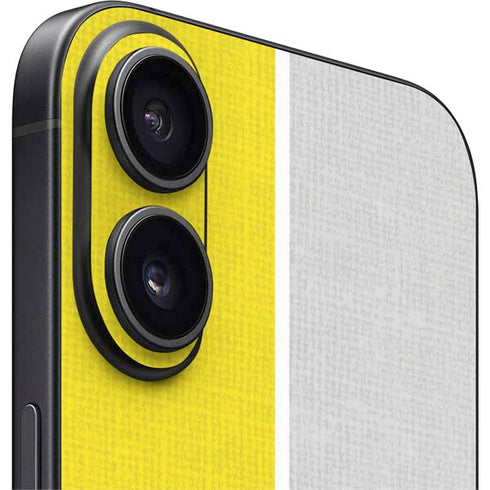 NBA Utah Jazz Split Canvas iPhone 16 Plus Skin