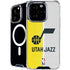 NBA Utah Jazz Split Canvas iPhone 16 Pro Max MagSafe Case
