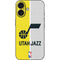 NBA Utah Jazz Split Canvas iPhone 16 Skin