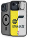 NBA Utah Jazz Split Canvas iPhone 16e Kickstand Case