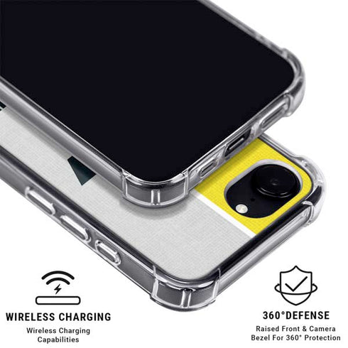 NBA Utah Jazz Split Canvas iPhone 16e MagSafe Case