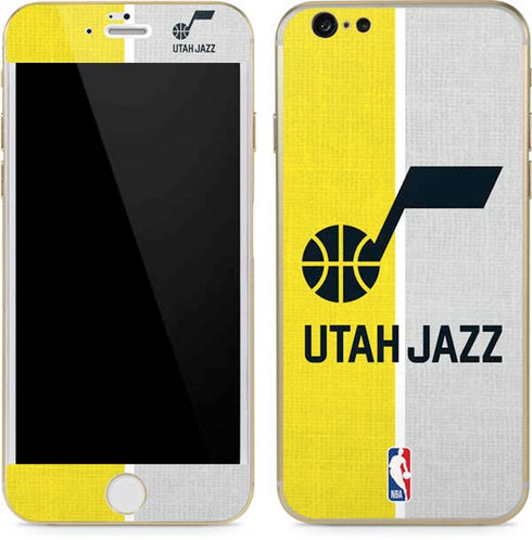 NBA Utah Jazz Split Canvas iPhone 6/6s Skin