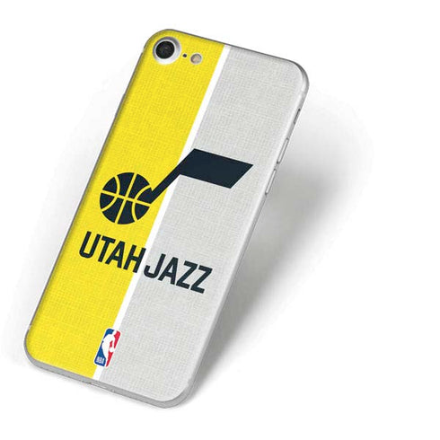 NBA Utah Jazz Split Canvas iPhone 8 Skin