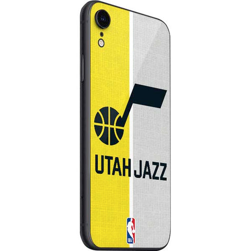 NBA Utah Jazz Split Canvas iPhone SE (2nd & 3rd Gen) Skin