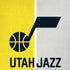 NBA Utah Jazz Split Canvas iPhone X Pro Case
