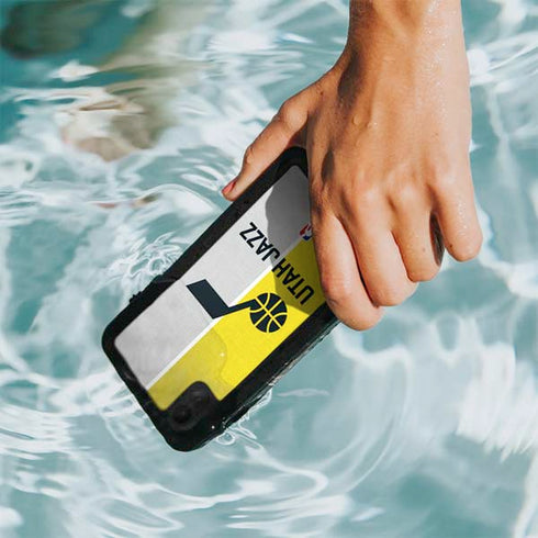 NBA Utah Jazz Split Canvas iPhone XR Waterproof Case