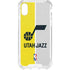 NBA Utah Jazz Split Canvas iPhone XS Clear Case