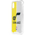 NBA Utah Jazz Split Canvas iPhone XS Clear Case