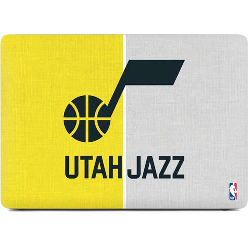 NBA Utah Jazz Split Canvas Apple MacBook Air Skin