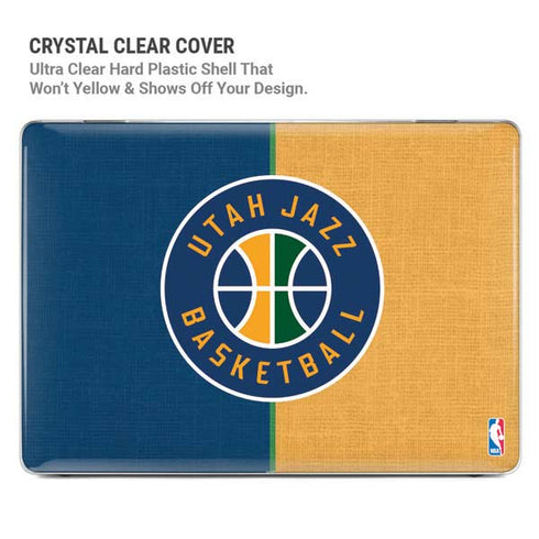 NBA Utah Jazz Split Canvas MacBook Cases