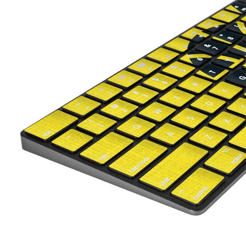 NBA Utah Jazz Split Canvas Magic Keyboard with Numeric Keypad Skin