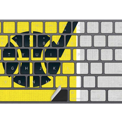 NBA Utah Jazz Split Canvas Magic Keyboard with Numeric Keypad Skin