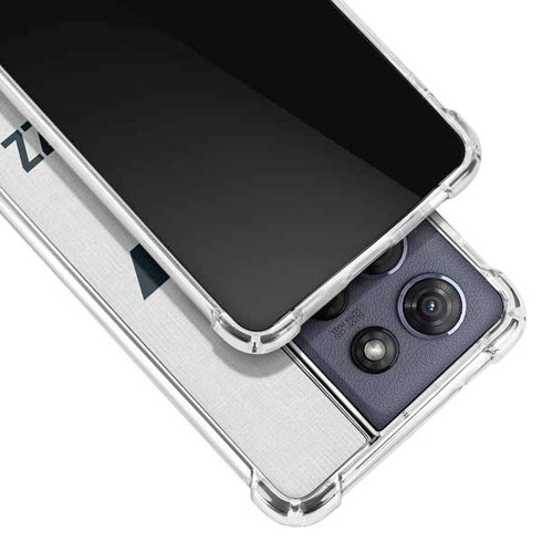 NBA Utah Jazz Split Canvas Moto G Play 5G (2025) Clear Case