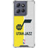 NBA Utah Jazz Split Canvas Moto G Stylus 5G (2025) Clear Case