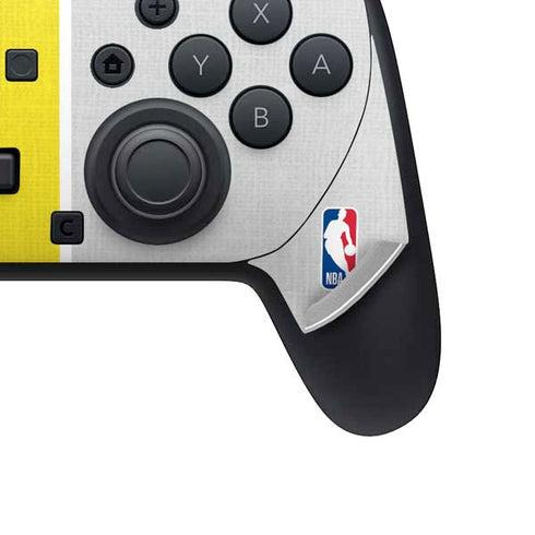 NBA Utah Jazz Split Canvas Nintendo Switch 2 (2025) Pro Controller Skin